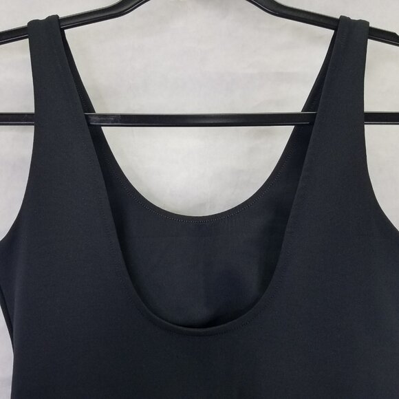 Girlfriend Collective Scoop Back Unitard Women's S Jumpsuit Black Ballet Yoga - Picture 8 of 16